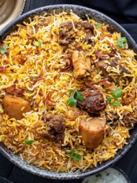 Hyderabadi Goat Dum Biryani