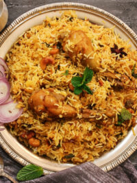 Hyderabadi Chicken Dum Biryani